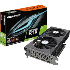 GIGABYTE GeForce RTX 3060 Eagle OC 12G (REV2.0) Graphics Card, 2x Windforce Fans, 12GB 192-Bit GDDR6, GV-N3060EAGLE OC-12GD REV2.0 Graphics Card