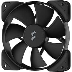 Fractal Design Aspect 12 Black 120 mm 1200 RPM Kompiuterio ventiliatorius