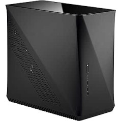 Fractal Design Era ITX Carbon - Tempered Glass - Mini-ITX Case - Small Form Factor - Suitable for Water Cooling - USB Type-C - Aluminium - Black