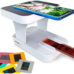 KLIM K2 Mobile Film Scanner 35 mm + Positive & Negative Slide Scanner + Photo Scanner for Digitizing + Slide Scanner + Your Own Development Station at Home + Digitize Slides Yourself