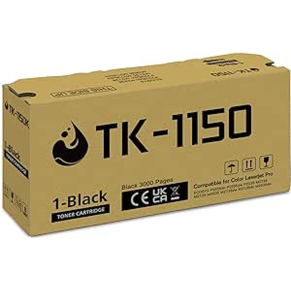 TK-1150 Kyocera tonerim TK1150 Kyocera Ecosys M2135dn M2635dn M2635dnw M2735dw Kyocera ECOSYS P2200 P2235d P2235dn P2235dw P2235 sērijas printerim