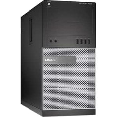 Dell Optiplex 7020 Tower Core i5 4570 3,2 GHz 8 GB 240 GB SSD DVD Wi-Fi Win 10 Pro (atjaunots)