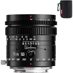 TTartisan 50 mm F1.4 noliektais objektīvs, saderīgs ar Canon RF Mount Mirrorless pilna kadra kamerām EOS-R RP R5 R6 R6II