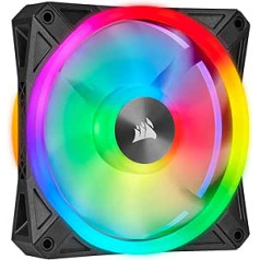 Corsair iCUE RGB LED PWM dzesēšanas ventilators