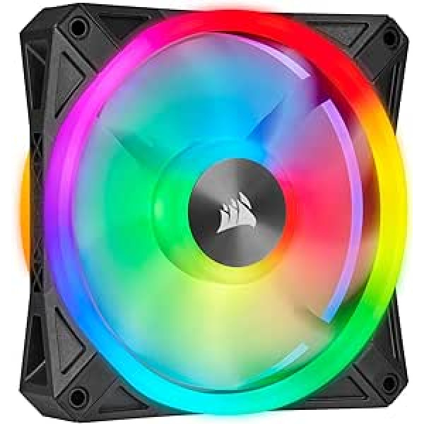 Corsair iCUE RGB LED PWM dzesēšanas ventilators