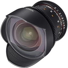 Rokinon Cine DS DS14M-NEX 14mm T3.1 ED AS IF UMC Full Frame Cine Weitwinkelobjektiv für Sony E