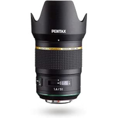 HD PENTAX-D FA50mmF1.4 SDM AW — Jaunā paaudze Stern-Serie mit hervorragender optischer Leistung. Standarta Brennweite mit neuster Linsentechnologie für Bilder mit perfekter Abbildungsleitung