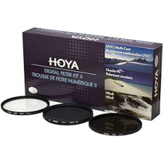 Hoya digitālo filtru komplekts, kas ietver apļveida polarizācijas filtru / ND filtru (NDx8) / HMC-C UV filtru