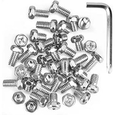 Nutmanel Screws 1/4 inch tripod accessories, camera screws adapter, tripod adapter with screw fasteners