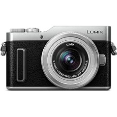 Panasonic Lumix DC-GX880KEGS sistēmas kamera (16 megapikseļi, 4K video ierakstīšana, kompakta, WiFi, ar Lumix G VARIO 12–32 mm tālummaiņas objektīvu)