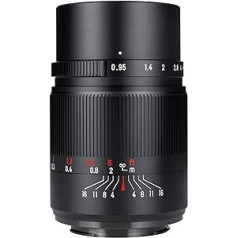 7artisans 25mm F0.95 platleņķa apertūras manuālā fokusa fiksētais objektīvs APS-C Canon EOS-M bezspoguļa kamerām EOS-M/EOS-M2/EOS-M3/EOS-M100/EOS-M5/EOS-M6/EOS-M50/ EOS-M10/EOS-M200