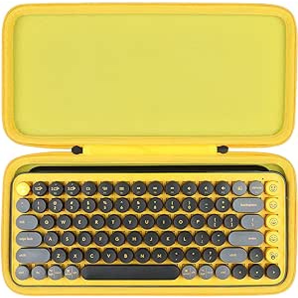 co2CREA Case Hard Travel Protective Case for Logitech POP Keys Mechanical Wireless Keyboard, Bag Only