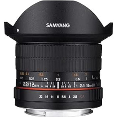 Samyang 7474 12mm F2.8 objekts Anschluss Fuji X