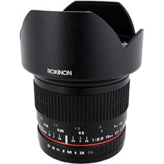 Rokinon 10 mm F2.8 ED AS NCS CS Ultra-Weitwinkelobjektiv für Fuji X Mount Digitalkameras (10M-FX)