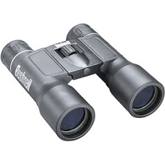 BUSHNELL – Fernglas für Erwachsene – Powerview – 10 x 32 cm – Schwarz – Dachprisma – vollständig behandelt mehrschichtig – ideāls zum Wandern – 131032