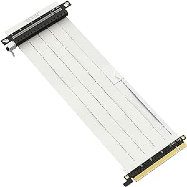 LINKUP – Ultra PCIe 4.0 X16 Riser kabelis [RTX4090 RX6950XT x570 B550 Z690 Tested] Ekranuotas vertikalus žaidimų PCI Express Gen4 montavimas