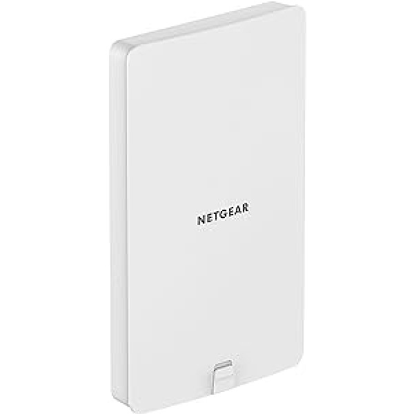 NETGEAR Outdoor Access Point (WAX610Y), PoE WiFi 6 AX1800 Speed Dual Band, IP55 pret laikapstākļiem izturīgs WLAN pastiprinātājs ārā, lokāla vai Insight tālvadība, tikai ar PoE+ barošanu