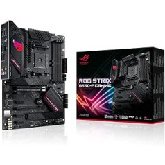 ASUS ROG Strix B550-F spēļu mātesplates ligzda (PC) AMD AM4 Form Factor (detaļas) ATX mātesplates mikroshēma