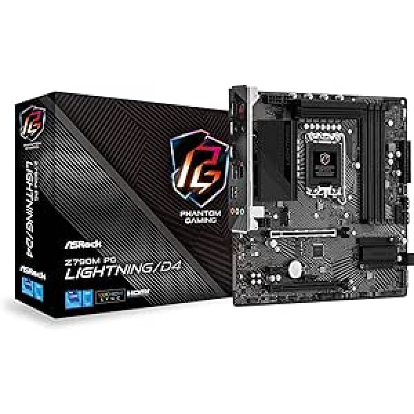 ASRock Z790M Phantom Gaming Lightning/D4 DDR4