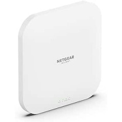 NETGEAR WAX620 WLAN prieigos taškas PoE+ WiFi 6 (AX3600 greičio dviejų juostų, WPA3, įgalintas 802.11ax tinklelis, 2.5G LAN, vietinis arba „Insight“ nuotolinis valdymas, maitinamas PoE+ – maitinimo šaltinis neprivalomas)