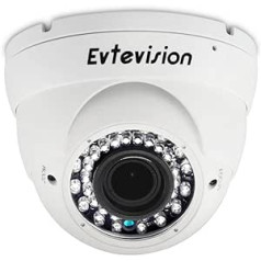 Evtevision 5 megapikseļu tālvadības kameras IR Dome Kameras AHD/TVI/CVI/CVBS 4 in 1 Wetterfesten Gehäuse IP66 außen/innen nachtsicht 100ft/30M Reichweite 2,8-12mm Vari-fokal Linse