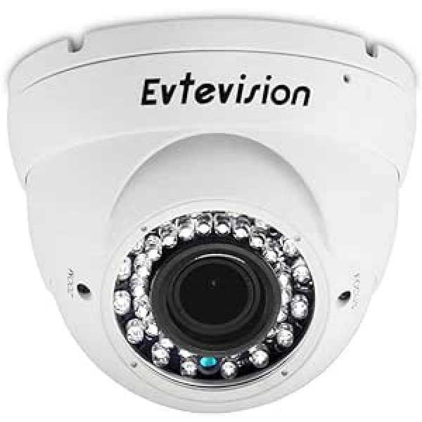 Evtevision 5 megapikseļu tālvadības kameras IR Dome Kameras AHD/TVI/CVI/CVBS 4 in 1 Wetterfesten Gehäuse IP66 außen/innen nachtsicht 100ft/30M Reichweite 2,8-12mm Vari-fokal Linse