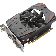 QTHREE Radeon HD 7670 2GB 128 bitu GDDR3 HDMI VGA DVI datorspēļu videokarte personālajam datoram, PCI Express x16, DirectX 11, Plug & Play