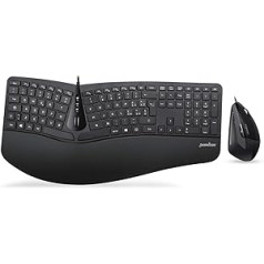 Perixx Periduo ergonomiskā tastatūra ar vertikālu peli