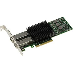 KALEA-INFORMATIQUE PCIe kontrollera karte 10G LAN tīkla šķiedras SFP+ 2 porti LC ar mikroshēmojumu BROADCOM BCM57810-10GbE Ethernet optiskās šķiedras tīkla adapteris