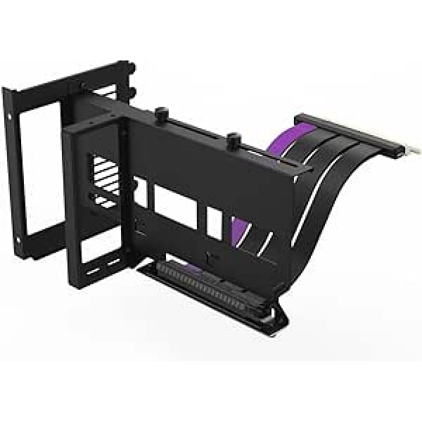 Cooler Master MCA-U000R-KFVK02 Vertical Graphics Card Holder Kit Ver. 2 with Riser Cable PCIe 4.0 x16-165 mm