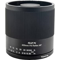 Tokina SZX 400 mm F8 MF stiprinājums T