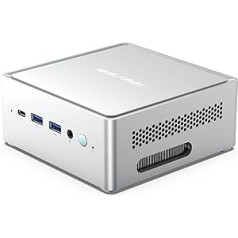 MINIS FORUM Mini PC NAB7 Intel Core i7-12700H procesors līdz 4.7GHz, 14C/20T, 32GB RAM 1TB SSD, Dual 2.5G LAN Galddators, 2x HDMI, 3x USB Type-C, 4x USB Type A, WiFi 6, BT5.2