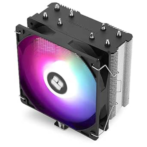 Thermalright Assassin X 120R SE V2 CPU Cooler 4×6mm Heatpipes 1550RPM Speed 120mm ARGB PWM Quiet Fan CPU Cooler with S-FDB Bearing for AMD AM4 AM5/Intel 1700/1150/1151/1200