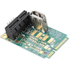 Mini PCI-E uz PCI Express PCI-E 1x slota adaptera karte MPCIe uz PCIe pārveidotāja karte PCI-e 4X/8X/16X kartēm/USB ierīcēm