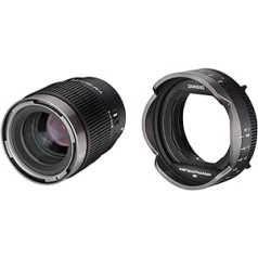 Samyang V-AF 100 mm T2.3 FE Sony E + MF adapterim, video objektīvam, autofokusa objektīvam, kino objektīva 8K atbalstam, pielāgotam slēdzim un pogai