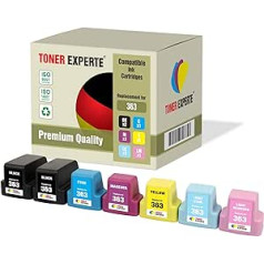 7 XL Toner Experte® printeru kasetnes, kas saderīgas ar 363 Photosmart C5180, C6150, C6180, C6280, C7180, C7280, C8180, 3110, 3210, 3310, 8250, D7160, D7160, D7160 0xi