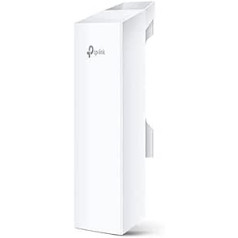 TP-Link Pharos Serie CPE510 Outdoor WLAN piekļuves punkts (für professionelle Anwender, 300 Mbit/s auf 5GHz, 13dBi, Passive PoE, zentrales Management, inklusive Montage-Zubehör) weiß