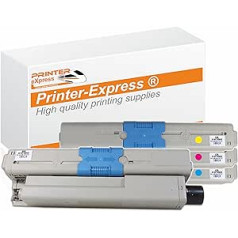 PRINTER eXpress XL tonera 4er komplekts C310, C330, C331, C510, C511, C530, C530DN, C531, C531DN, MC351, MC351DN, MC352, MC352DN, MC361DN, MC6, MC361, MC361, MC361 MC561, MC561DN, MC562, MC562DN Drucker