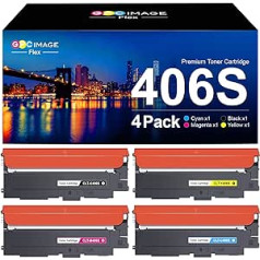 GPC Image Flex P406C saderīgs ar Samsung CLX 3305 toneri CLT-M406S K406S, kas paredzēts Samsung C460W Toner Xpress C410w C460fw CLP 365 CLX-3300 CLP 360 CLP-365w