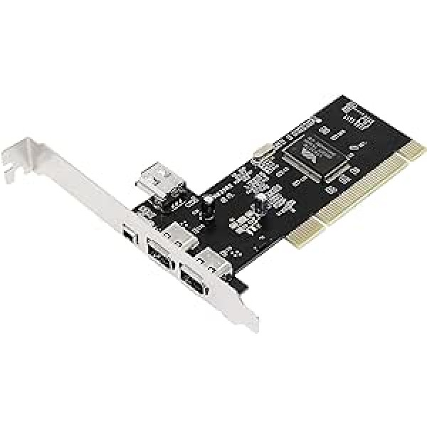 CERRXIAN 3 portu IEEE 1394 Firewire karte PCI Firewire adapteris IEEE 1394 PCI kontrollera karte galddatoram