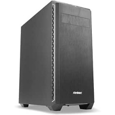 Antec P7 Silent Midi-Tower juodas kompiuterio dėklas – Kompiuterio dėklas (Midi-Tower, PC, plastikas, Sgcc, ATX, Micro-ATX, Mini-ITX, juodas, 16,5 cm)