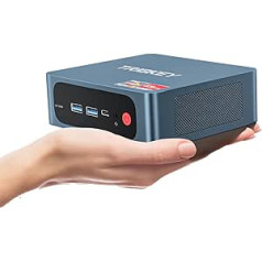 TRIGKEY Mini PC 5800H (līdz 4,5 GHz) spēļu mini dators AMD Ryzen 7 32GB DDR4 1TB NVME SSD trīskāršs displejs HDMI+DP+Type-C (video un dati)/WiFi-6/BT5.2/USB3.2 * 3