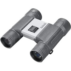 Bushnell - Powerview 2 - Binoculars - 10x25 - Roof Edge - Aluminium Metal Housing - Multilayer Coating - Rubber Armour - Bird Watching - Travel - Sports - Outdoor - PWV1025