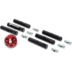 Manfrotto MSY0580A Dado Kit mit 6 Stangen für Fotobeleuchtung und Griffausrüstung