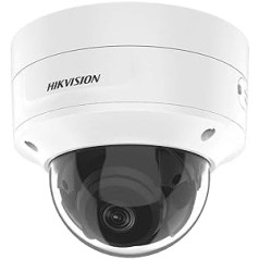 Hikvision DS-2CD2746G2-IZS (2,8-12 mm) kupolveida novērošanas kamera ar 4 megapikseļiem, apgaismojumu līdz 40 m, profesionālu novērošanas kameru, Acusense kameru ar viltus trauksmes filtru