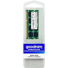 Goodram gr1600s3 V64l11 SO-DIMM DDR3L RAM/8G atmiņas modulis 8 GB