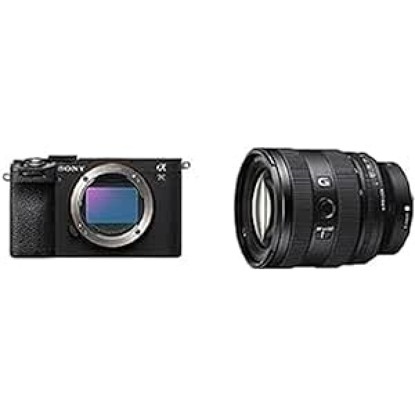 Sony Alpha 7C II bezspoguļa pilna kadra kamera (kompakta, 33 MP, reāllaika automātiskais fokuss, 10 bps, 4K video, noliecams LCD skārienekrāns) Melns + SEL2070G