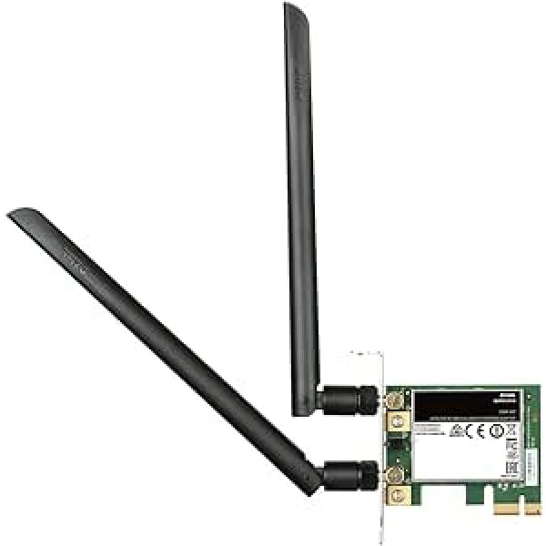 D-Link DWA-582 belaidis AC1200 dviejų juostų PCI-E tinklo adapteris