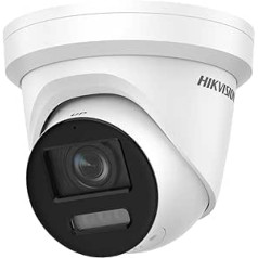 Hikvision DS-2CD2387G2-LSU/SL(2,8mm)(C)(O-STD) torņa novērošanas kamera ar 8 megapikseļiem, līdz 30 m apgaismojumu, ColorVu kamera ar krāsainu attēlu naktī baltā gaismā