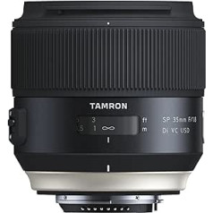 Tamron SP45mm F013N F/1.8 Di VC USD Nikon Objektiv (67mm Filtergewinde, fest) schwarz